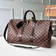 LV Keepall Bandoulière 50 Brown LV 41428 Size 50x23x29cm - 2