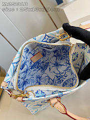 LV OnTheGo East West Blue Size 25x13x10cm - 5