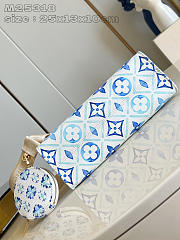 LV OnTheGo East West Blue Size 25x13x10cm - 2