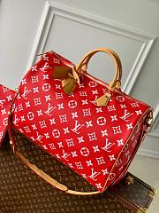 LV Speedy P9 Bandoulière50 M46961 Red Size 50x23x29cm - 1