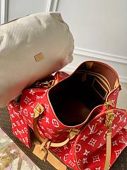 LV Speedy P9 Bandoulière50 M46961 Red Size 50x23x29cm - 5