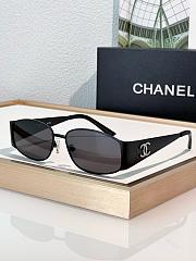 Chanel Sunglasses All Black 08846 - 1