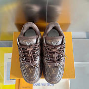 LV Maxi Trainers Dark Brown Monogram - 3