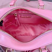 Miu Miu Arcadie Leather Bag Gold Pink 22x10x7cm - 6