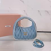 Miu Miu Blue Wander 5BC125 Size 23x13x7cm - 1