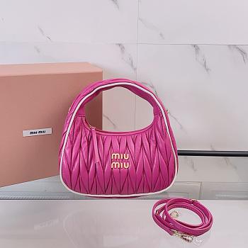 Miu Miu Pink Wander 5BC125 Size 23x13x7cm