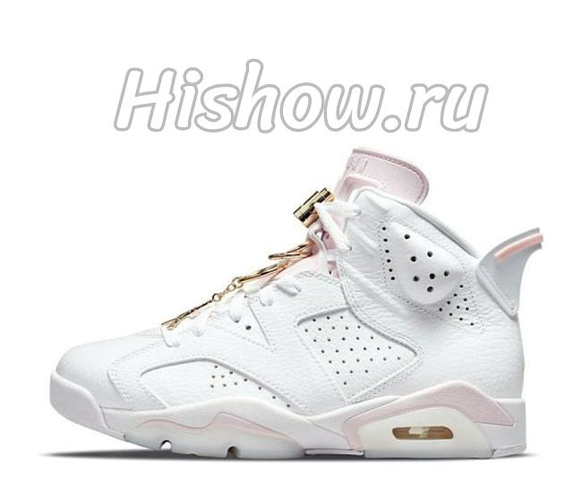 Air Jordan 6 Retro Gold Hoops DH9696-100 - 1