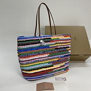 Miu Miu Crochet Tote Bag Multicolored 40x16x34cm - 5
