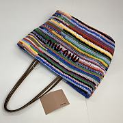 Miu Miu Crochet Tote Bag Multicolored 40x16x34cm - 4