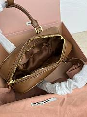 Miu Miu Matelasse Brown Pattern 5BB142 Size 22x10x7cm - 5