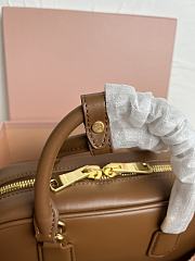 Miu Miu Matelasse Brown Pattern 5BB142 Size 22x10x7cm - 2