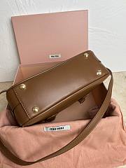 Miu Miu Matelasse Brown Pattern 5BB142 Size 22x10x7cm - 3