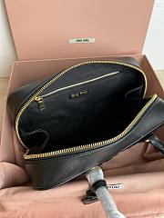 Miu Miu Matelasse Black Pattern 5BB148 Size 27x12x9cm - 5