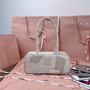 Miu Miu Patchwork Cream Bag 28x12x9cm - 1