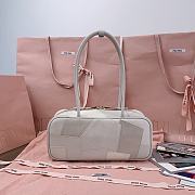 Miu Miu Patchwork Cream Bag 28x12x9cm - 6
