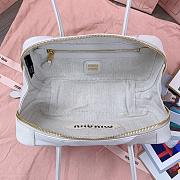 Miu Miu Patchwork Cream Bag 28x12x9cm - 5