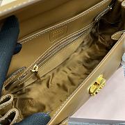 Miu Miu Tote Aldo Black Brown 28x11x15cm - 5