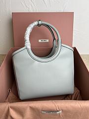 MiuMiu IVY Grey Handbag Size 27x11x15cm - 6