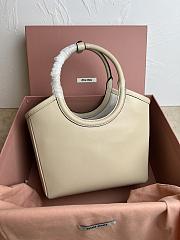 MiuMiu IVY Beige Handbag Size 27x11x15cm - 3