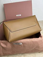 MiuMiu IVY Brown Handbag Size 27x11x15cm - 5