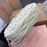 Miumiu Wander Matelasse Grey Size 23x13x7cm - 6