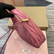 Miumiu Wander Matelasse Pink Size 23x13x7cm - 4