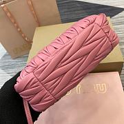Miumiu Wander Matelasse Pink Size 23x13x7cm - 6