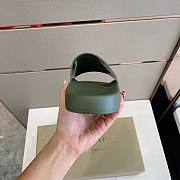 Burberry Check Slides Green - 3