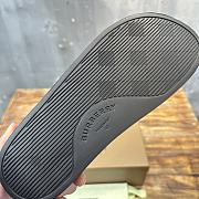Burberry Check Slides Black Grey - 3
