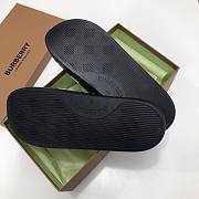 Burberry Embossed Logo Slides Bubblegum Black - 3