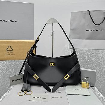 Balenciaga Bel Air Bag Black Size 35x10x17cm
