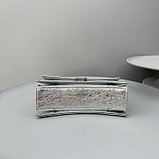 Balenciaga Crush Silver Bag Size 25x15x9cm - 6