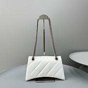 Balenciaga Crush White Bag Size 25x15x9cm - 5