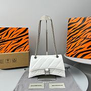 Balenciaga Crush White Bag Size 25x15x9cm - 3