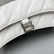 Balenciaga Crush White Bag Size 25x15x9cm - 2