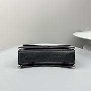 Balenciaga Crush Black Bag Size 25x15x9cm - 6