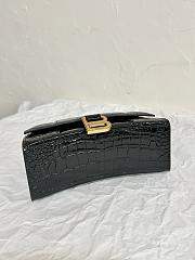 Balenciaga Hourglass Black Bag Size 23x15x10cm - 6