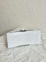 Balenciaga Hourglass White Bag Size 23x15x10cm - 3