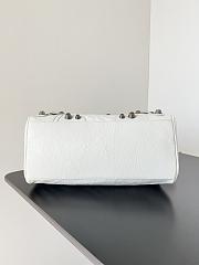 Balenciaga Le Cagole White Bag Size 30x14x20cm - 4