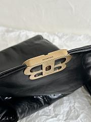 Balenciaga Monaco Sling Black Bag Size 26x16x9cm - 5