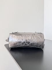 Balenciaga Neo Cagole Silver Size 26x13x18cm - 5