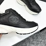 Chanel CC Logo Sneaker Black W32330 - 2