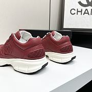 Chanel CC Logo Sneaker Red W32330 - 5