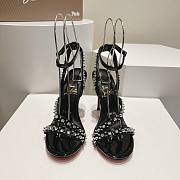 Christian Louboutin Tatooshka Spikes in Black - 3