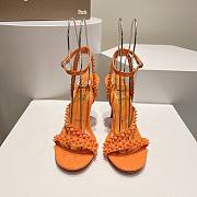 Christian Louboutin Tatooshka Spikes in Orange - 6