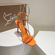 Christian Louboutin Tatooshka Spikes in Orange - 5