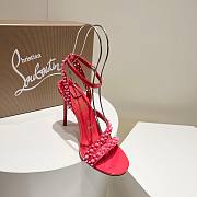Christian Louboutin Tatooshka Spikes in Red - 6