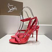 Christian Louboutin Tatooshka Spikes in Red - 5