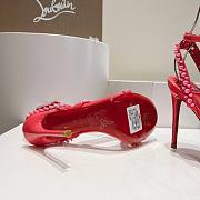 Christian Louboutin Tatooshka Spikes in Red - 3