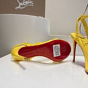 Christian Louboutin Tatooshka Spikes in Yellow - 6